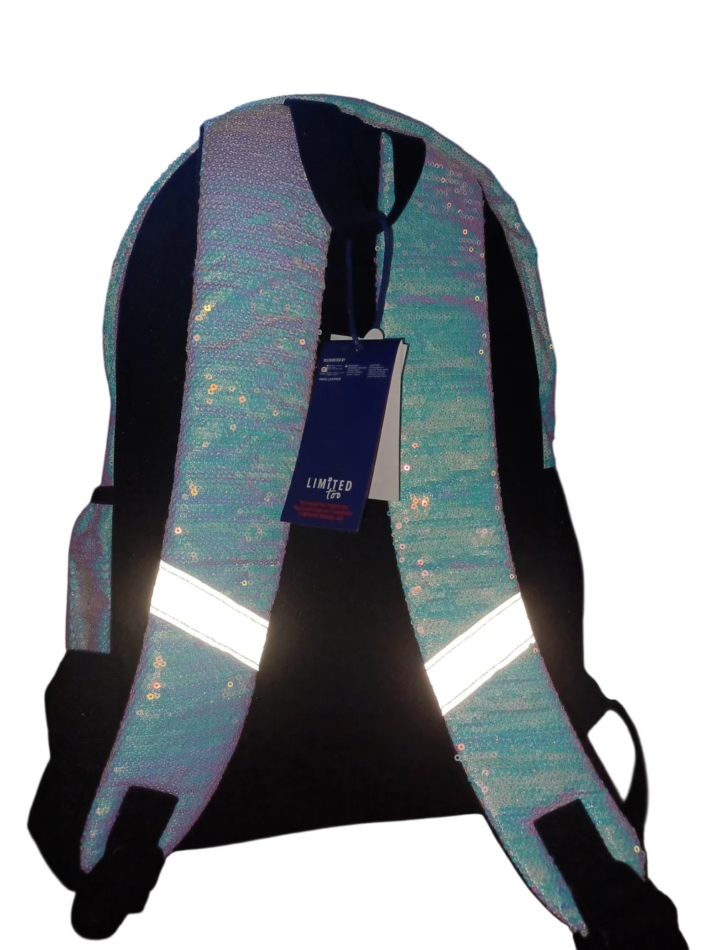 Limited Too Pink Sequin Backpack - Men's Fashion Bag